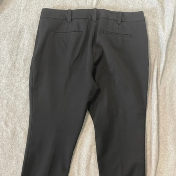 7th Avenue Black Slim-fit Stretchy Slacks - 12p - Picture 3 of 6